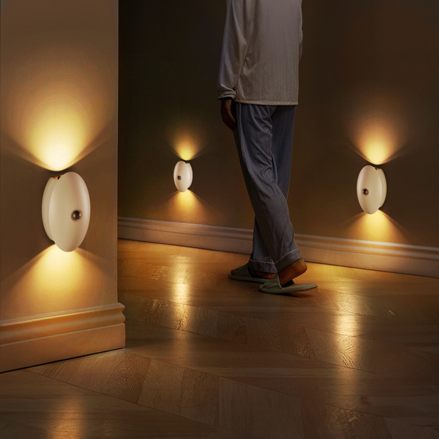 SWL002 White-SENSOR WALL LAMP