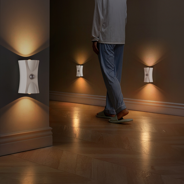 SWL001 White-SENSOR WALL LAMP