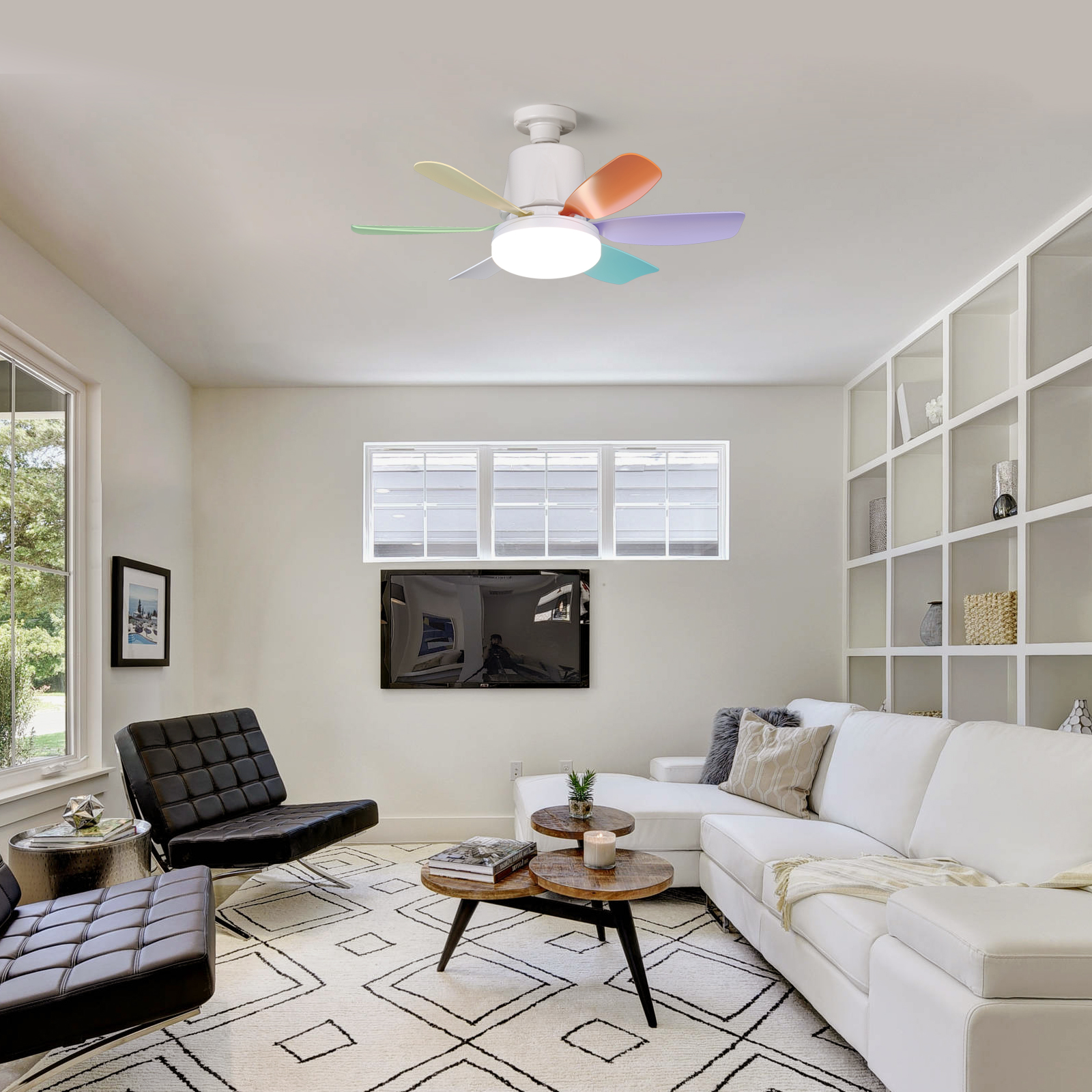 LEC020 Color-LED FAN LIGHT
