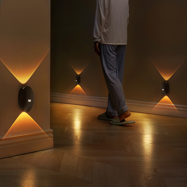 SWL002 Black-SENSOR WALL LAMP