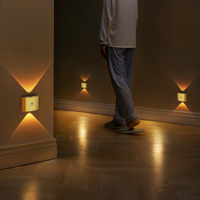 SWL003 Gold-SENSOR WALL LAMP