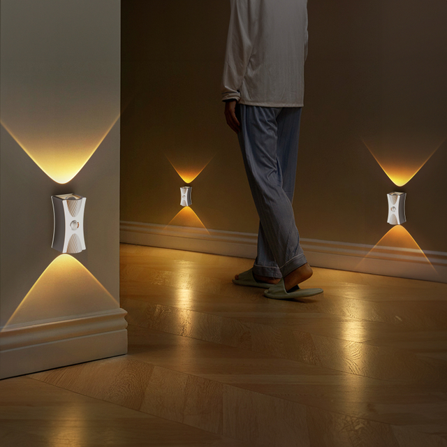 SWL001 Chrome-SENSOR WALL LAMP