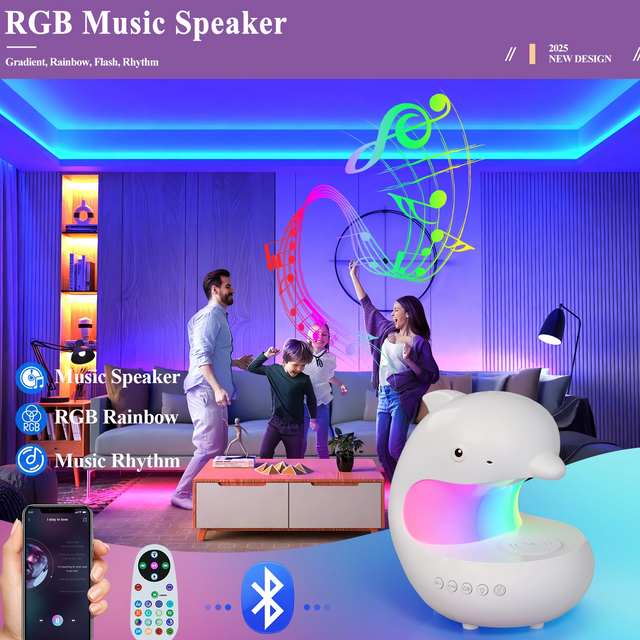 CHARGING RGB MUSIC LAMPS