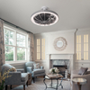 LEC019 Grey-LED FAN LIGHT