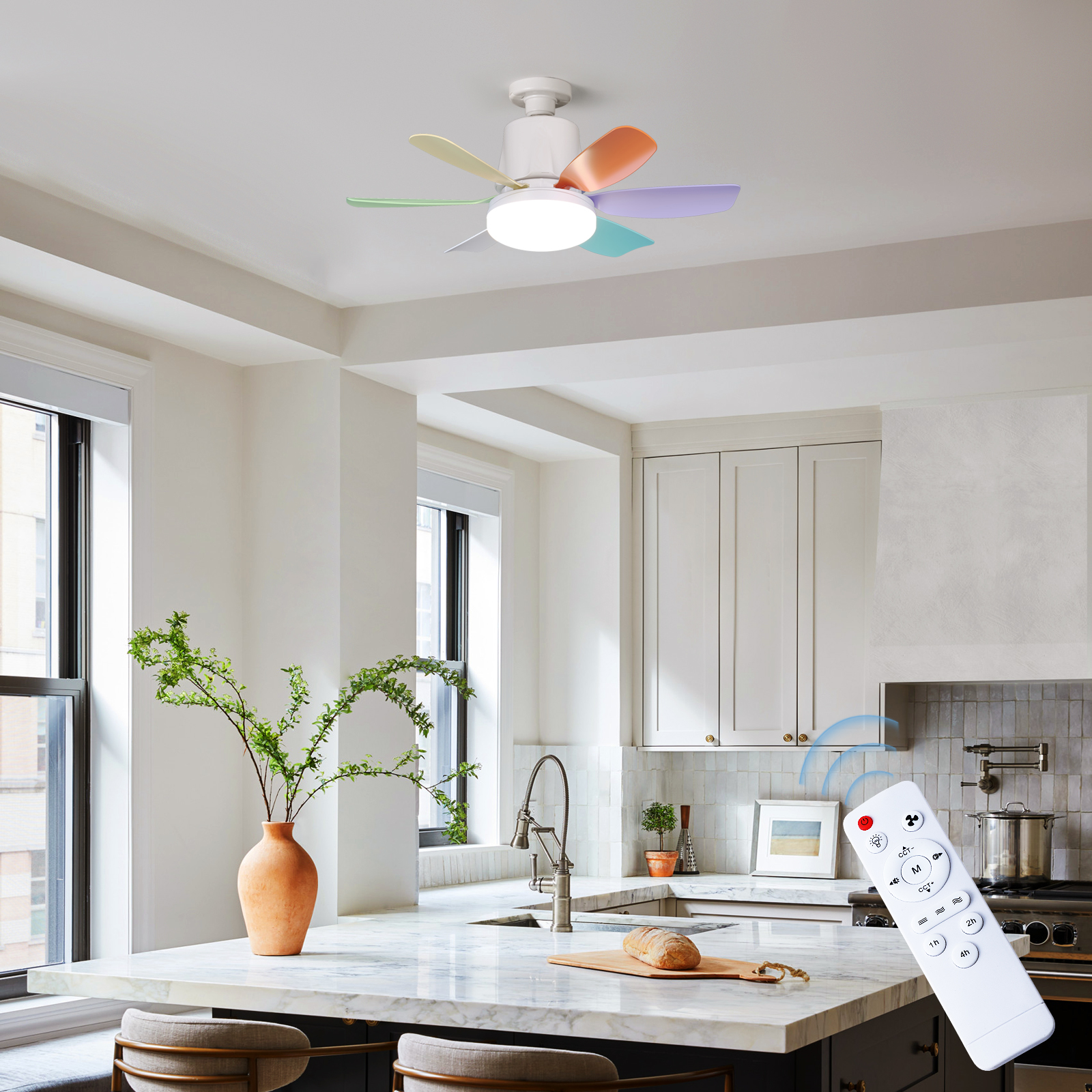 LEC020 Color-LED FAN LIGHT
