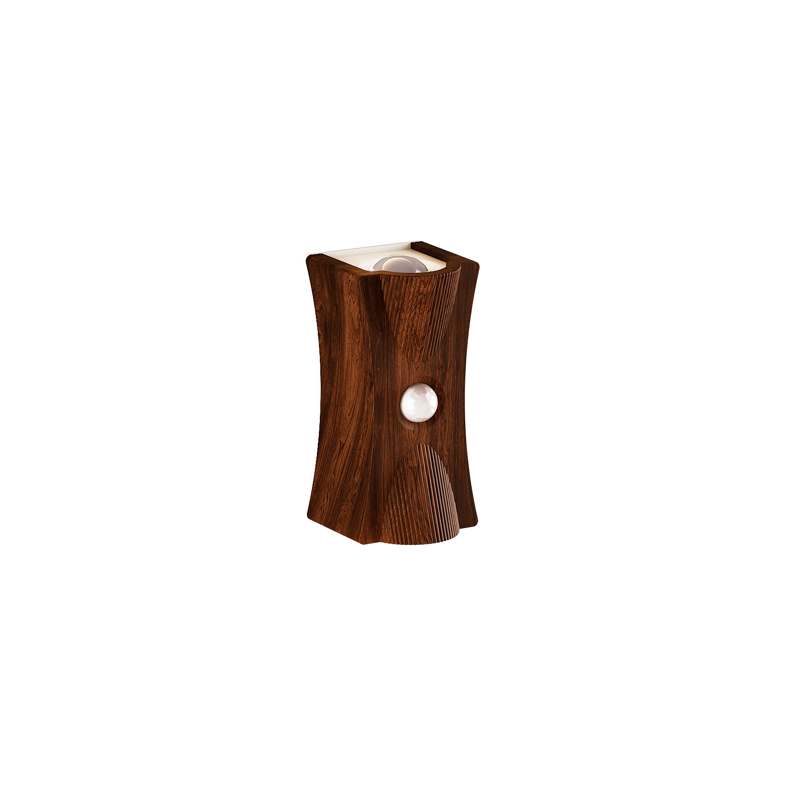 SWL001 black walnut color-SENSOR WALL LAMP