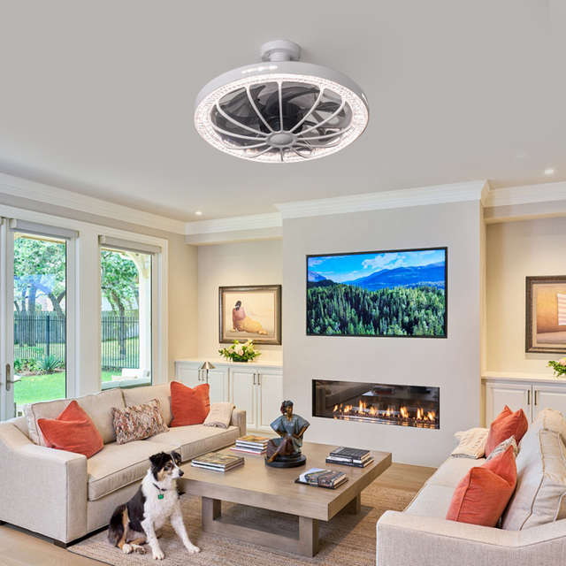 LEC019 White-LED FAN LIGH