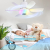 LEC020 White-RGB MUSIC FAN LIGHT