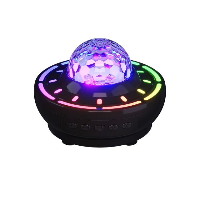 SSL006 Black-RGB MUSIC PROJECTION LIGHTS