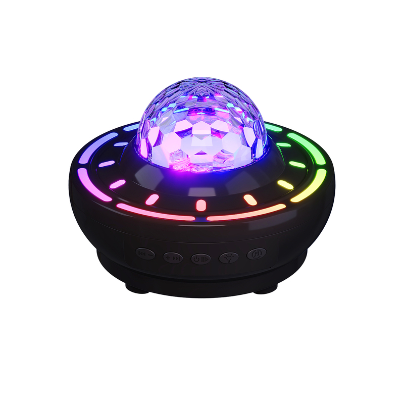 SSL006 Black-RGB MUSIC PROJECTION LIGHTS