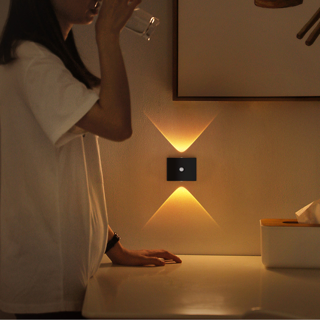 SWL003 Black-SENSOR WALL LAMP