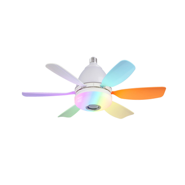 LEC017 Color-RGB MUSIC FAN LIGHT